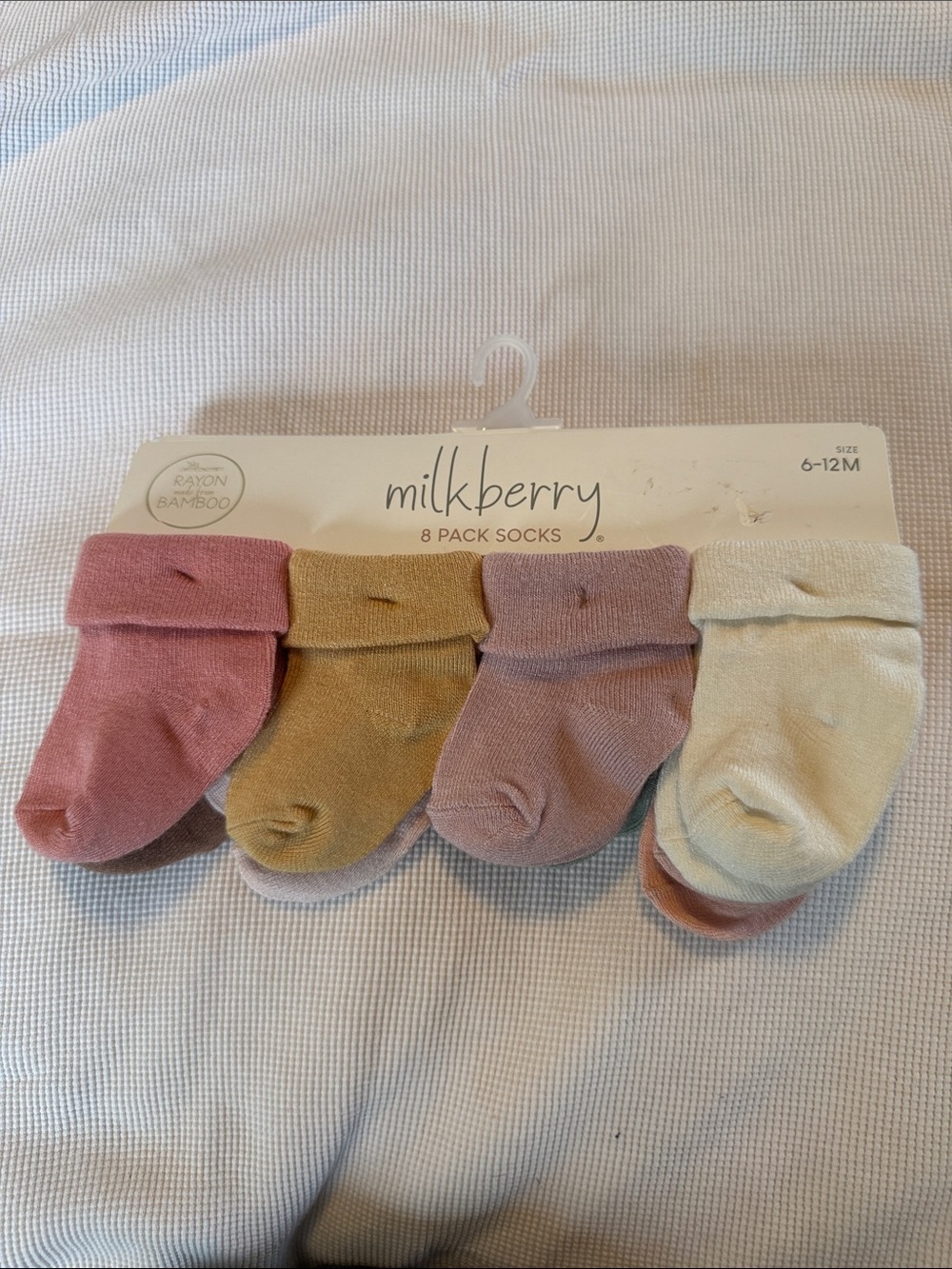 Milkberry 8-Pack Baby and Millie & Myles 10-pack Baby Socks